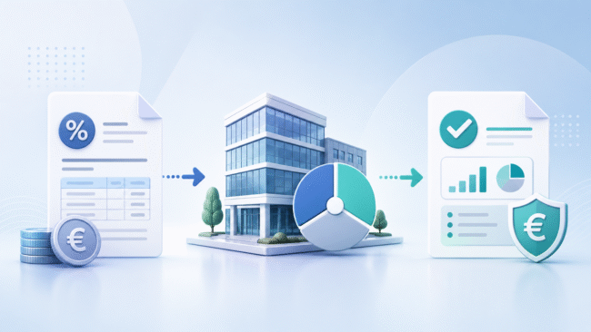 Vorsteueraufteilung in SAP RE-FX
